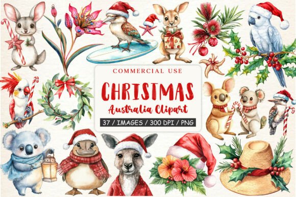 Download Australia Christmas Clipart - Premium Resources